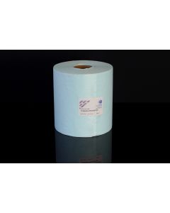Wipemaster Turquoise Smooth Roll 24x36cm ea; Manuf Code 5868